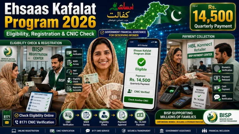 Ehsaas Kafalat Program 2026
